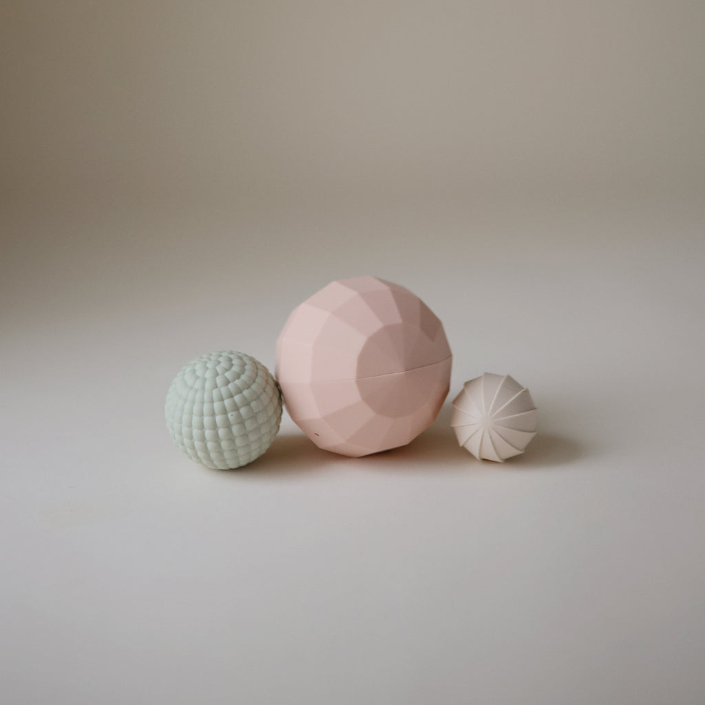 Mushie Nesting Spheres Sensory Toy | Playroom Avenue