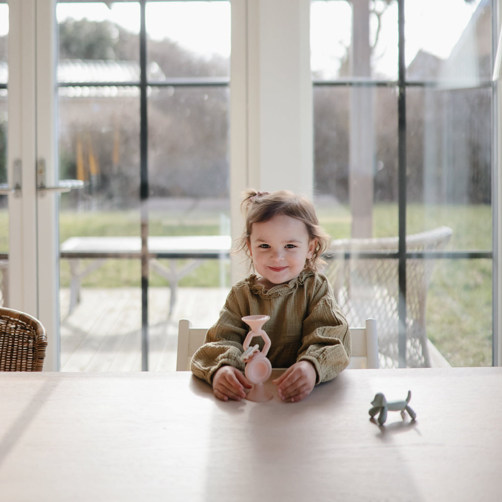 Mushie HexaPop Suction Toy | Playroom Avenue