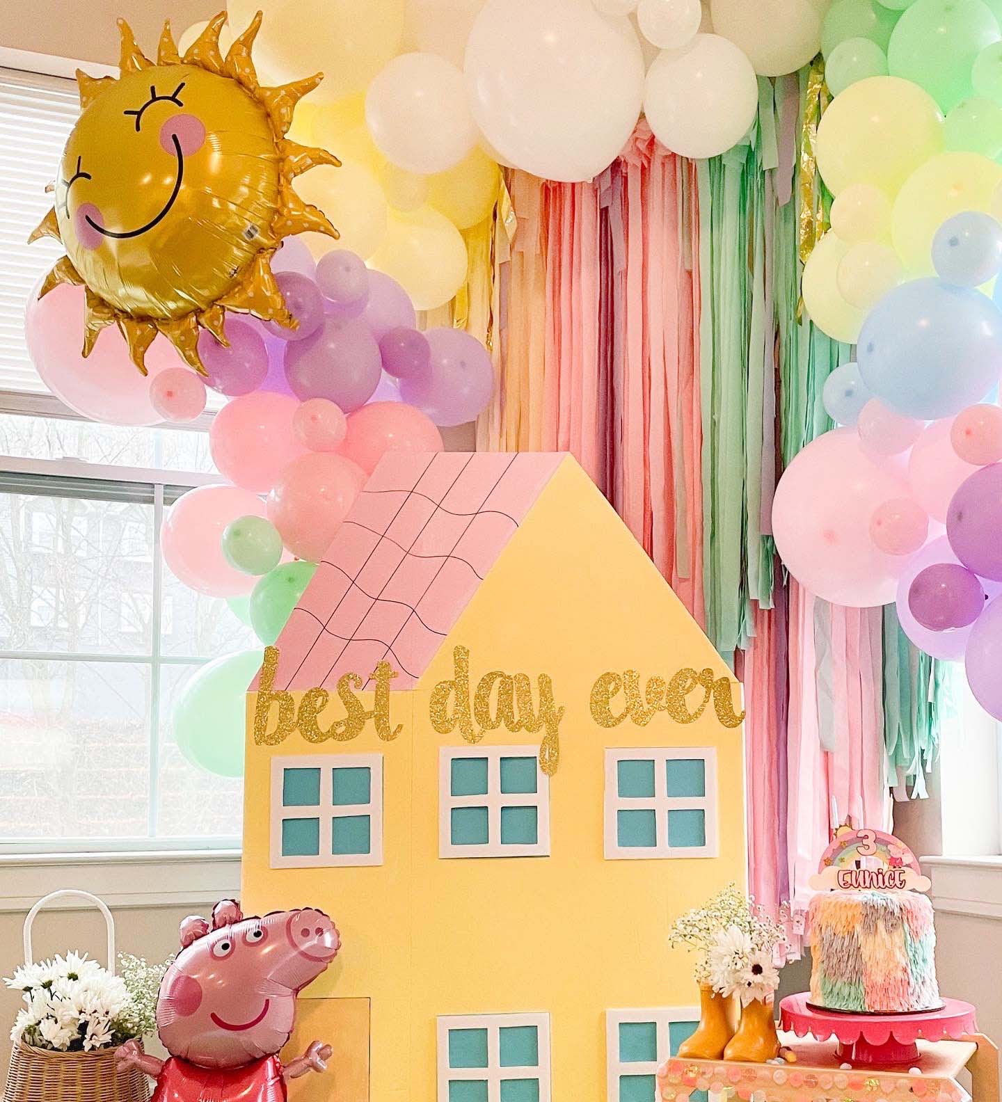 Pink Balloon Garland | Playroom Avenue