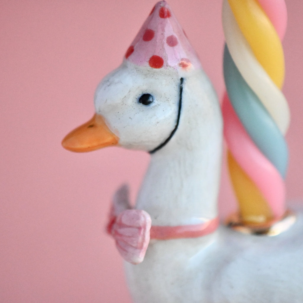 Camp Hollow Pink Goose Cake Topper | Playroom Avenue