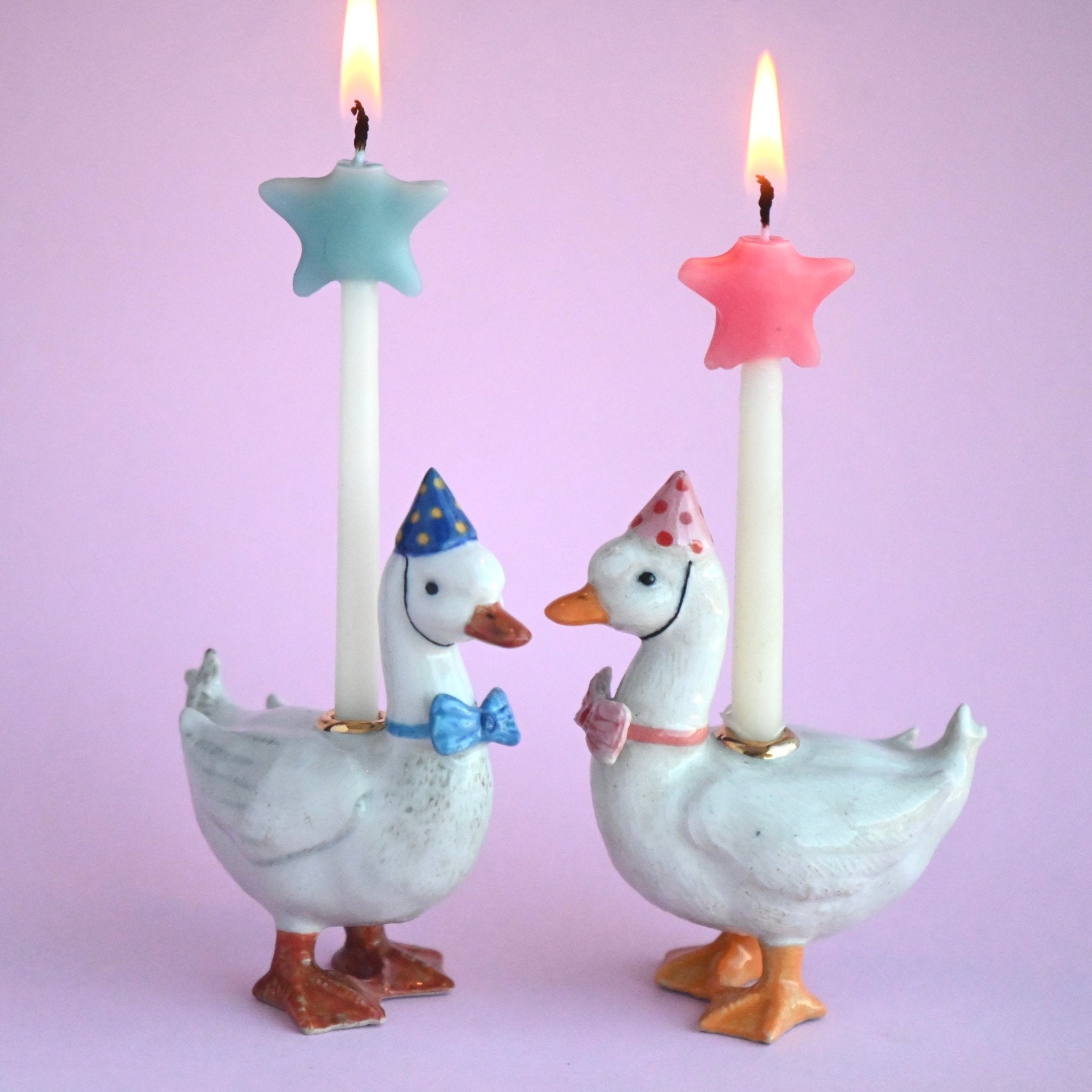 Camp Hollow Pink Goose Cake Topper | Playroom Avenue