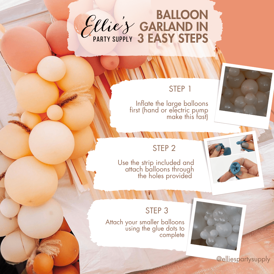 Pastel Halloween Balloon Garland Kit | Playroom Avenue