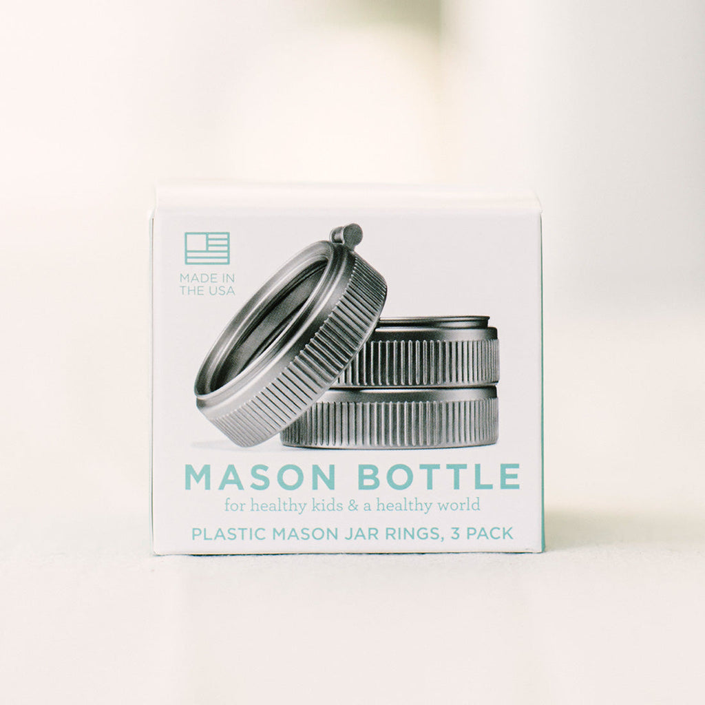 Mason Bottle Plastic Rings, 3 Pack | Playroom Avenue