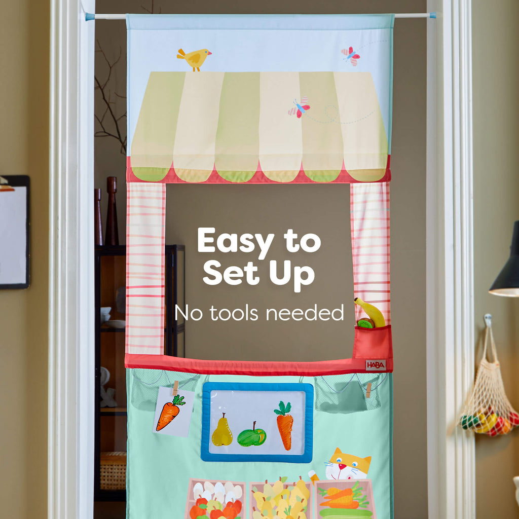HABA Hanging Doorway Play Store | Playroom Avenue