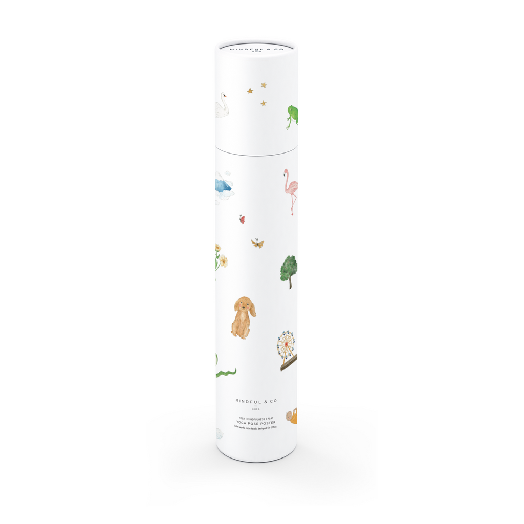 Mindful And Co Yoga Poses Print | Playroom Avenue