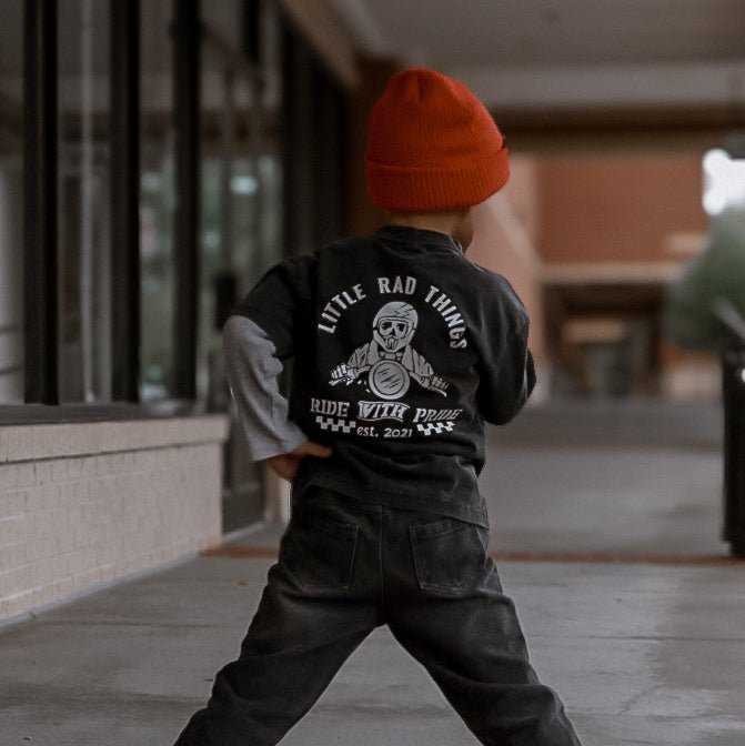 LITTLE RAD THINGS THE NIGHT RIDER TEE | Playroom Avenue
