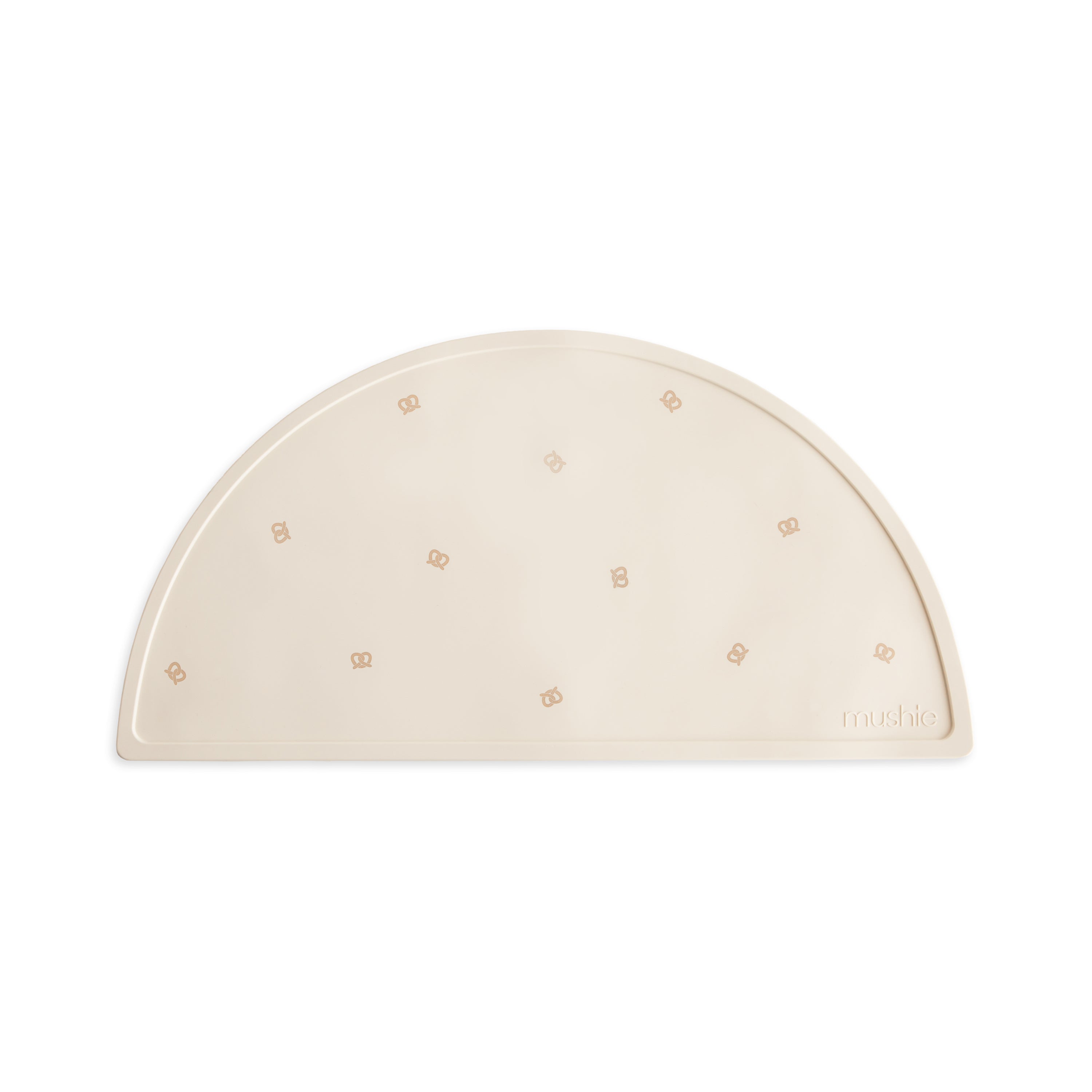 Mushie Silicone Placemat Pretzel | Playroom Avenue
