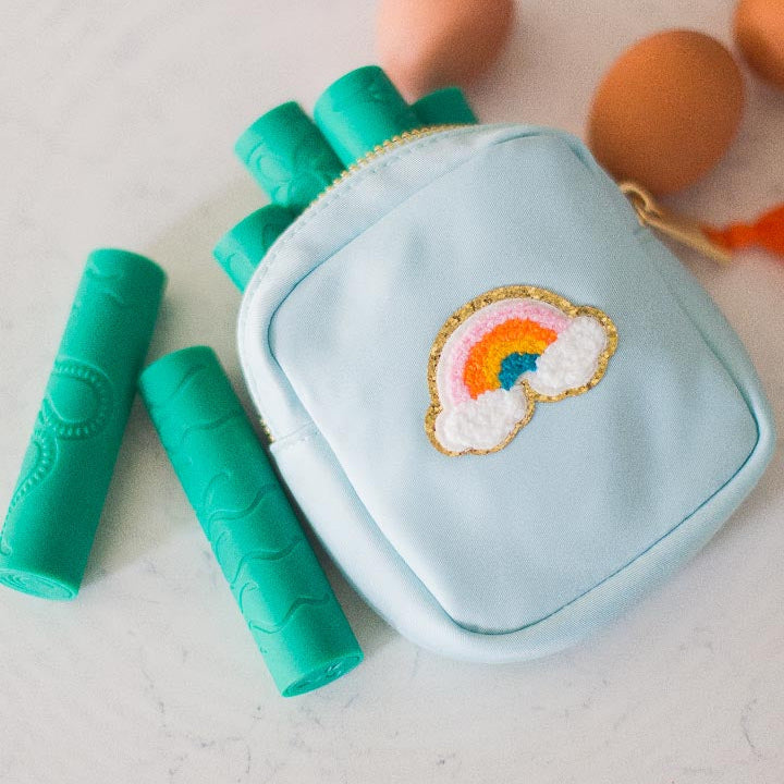 Sky Blue Pouch Sky Blue | Playroom Avenue
