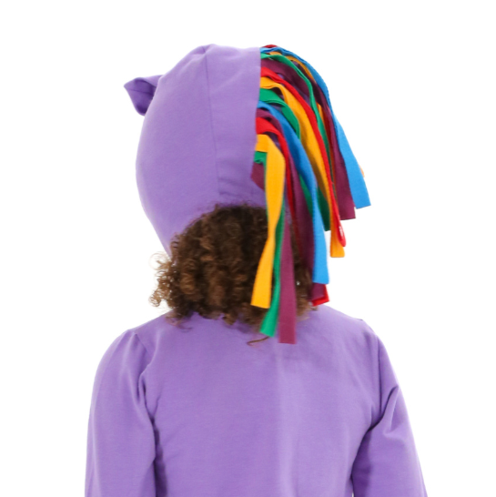 Band of the Wild Purple Unicorn Hat