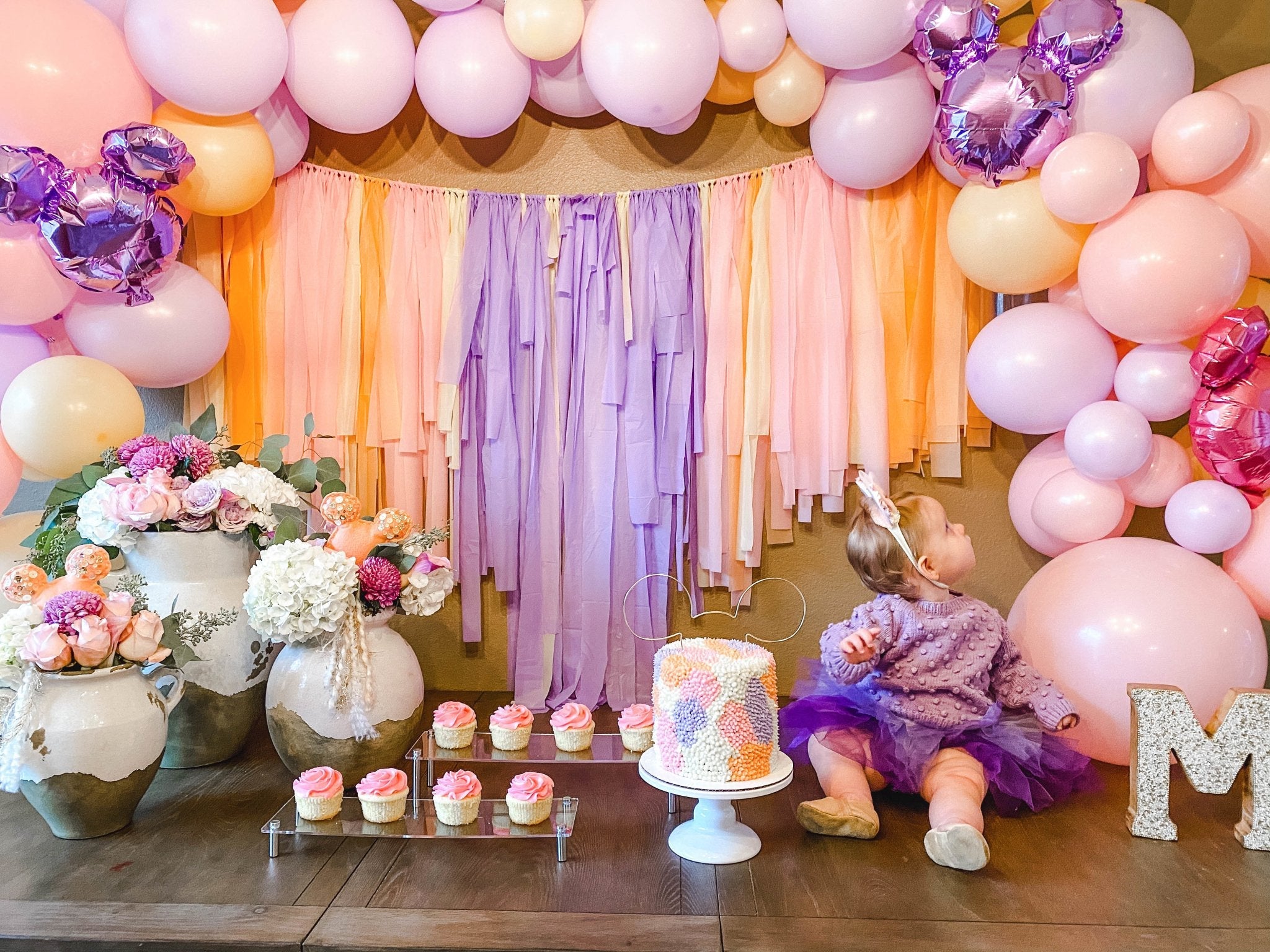 Purple Balloon Garland | Playroom Avenue