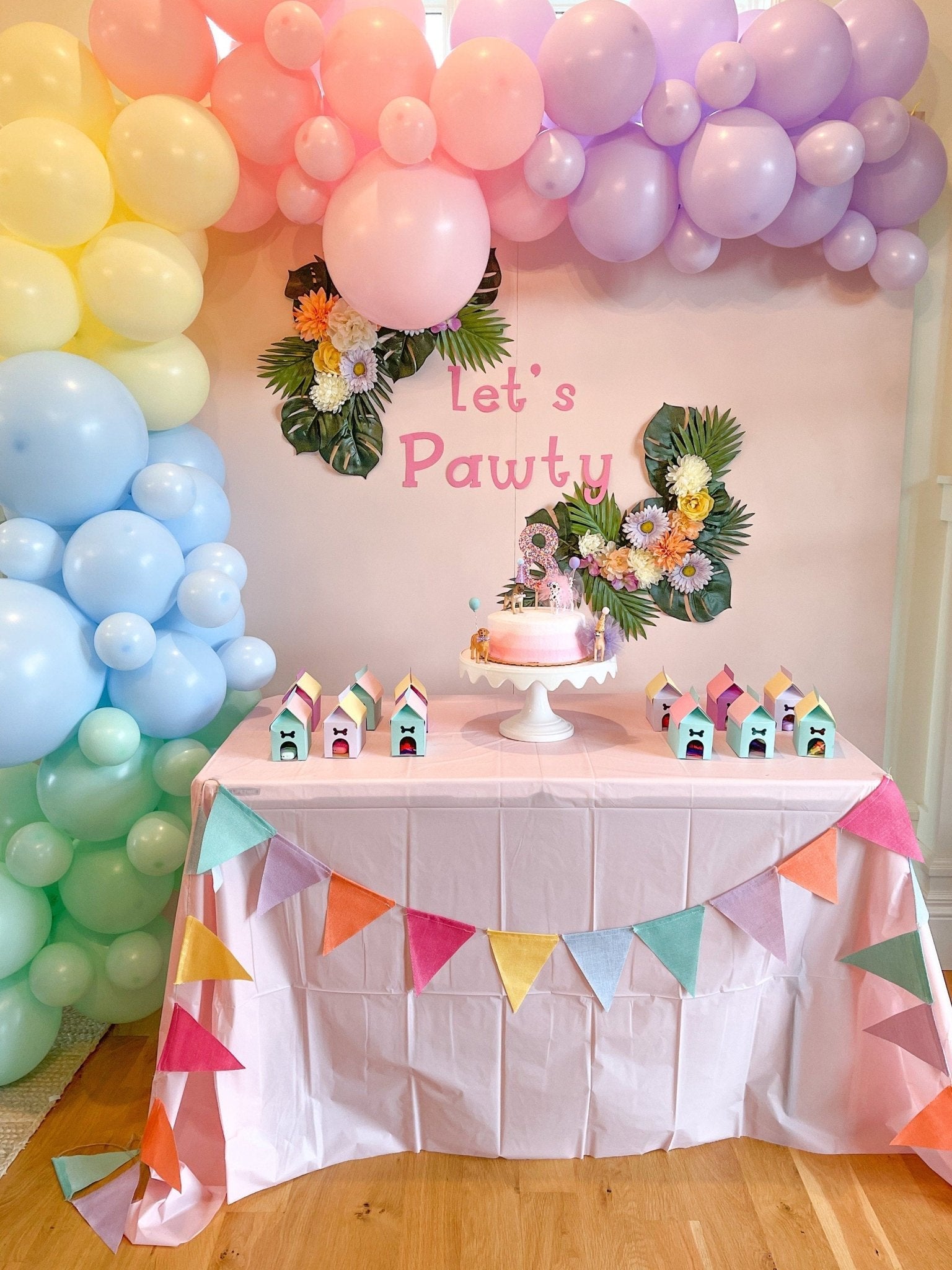 Purple Balloon Garland | Playroom Avenue