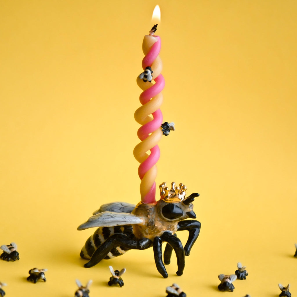 Camp Hollow Queen Bee Cake Topper | Playroom Avenue