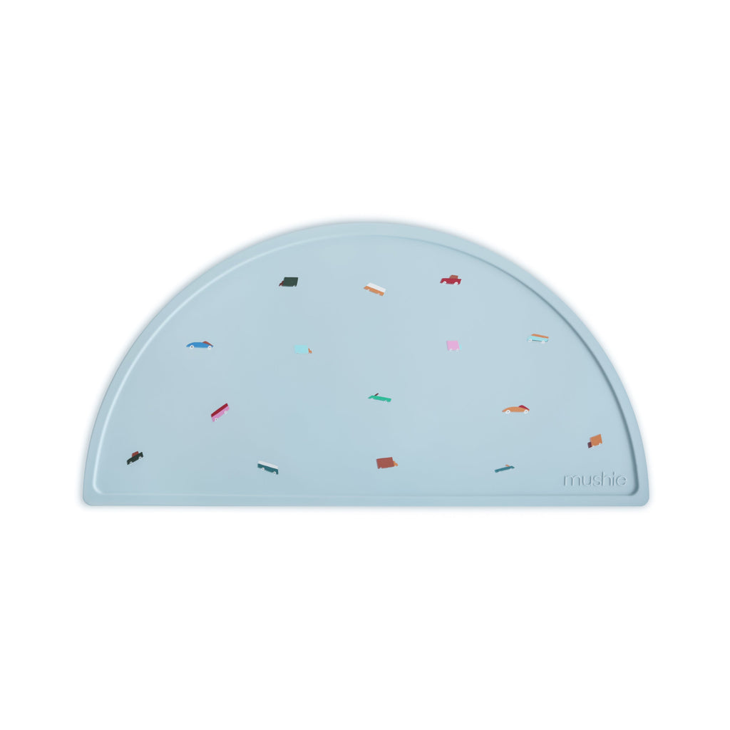 Mushie Silicone Placemat Retro Cars | Playroom Avenue