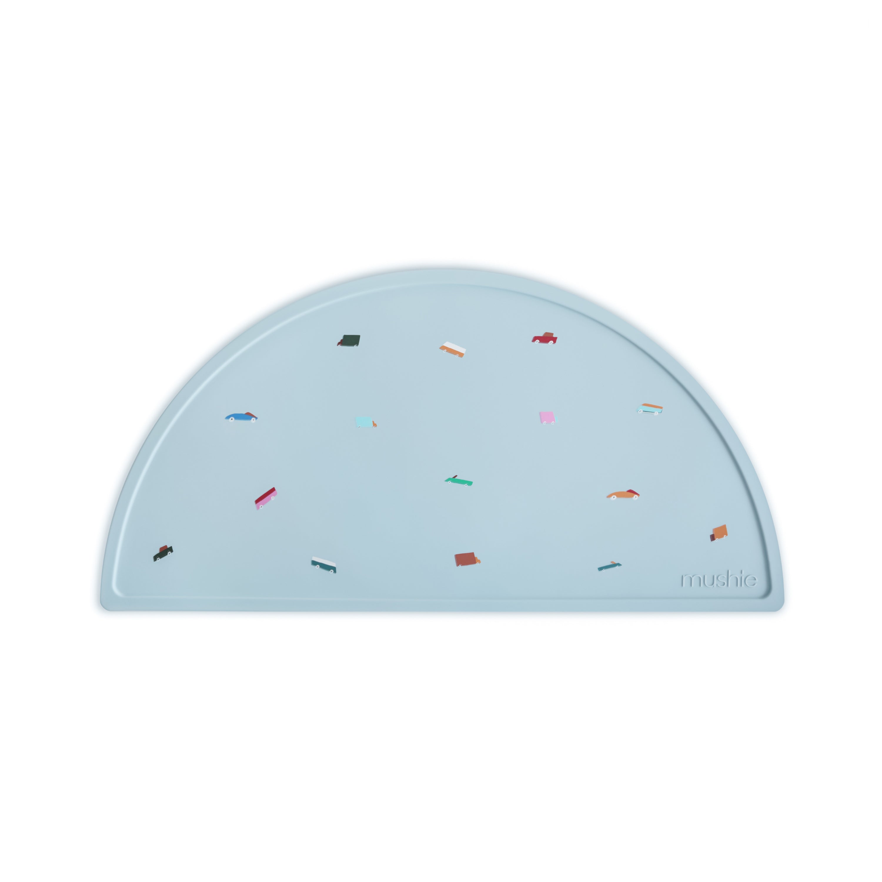 Mushie Silicone Placemat Retro Cars | Playroom Avenue