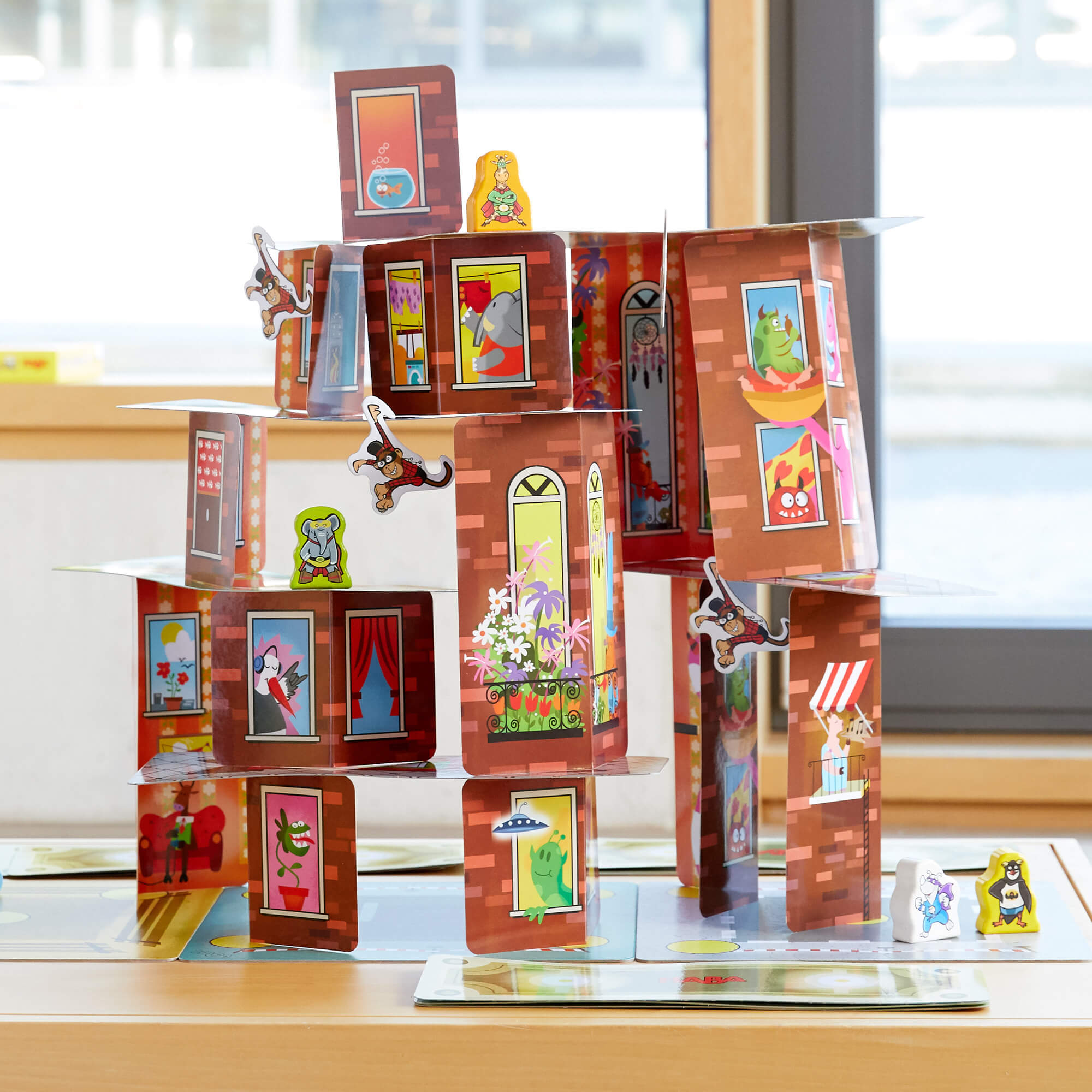 HABA Rhino Hero - Super Battle Stacking Game | Playroom Avenue