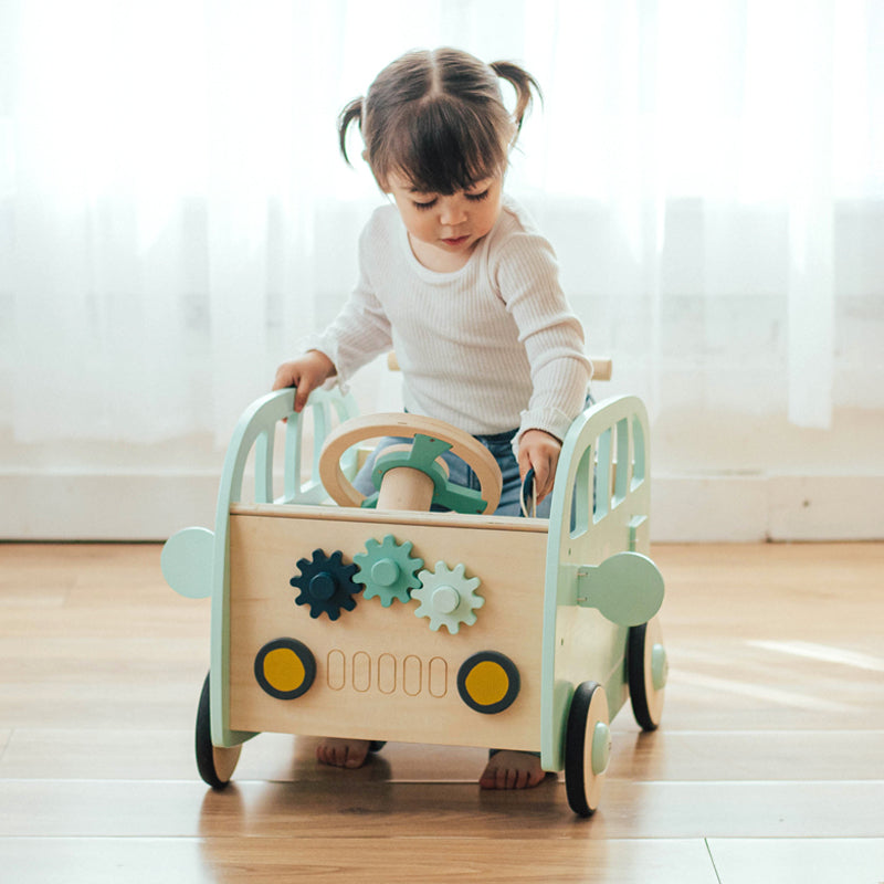 Wonder and Wise Ride & Stride Push Toy & Scooter | Playroom Avenue