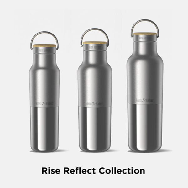 Klean Kanteen 16oz Rise Reflect with Bamboo Cap