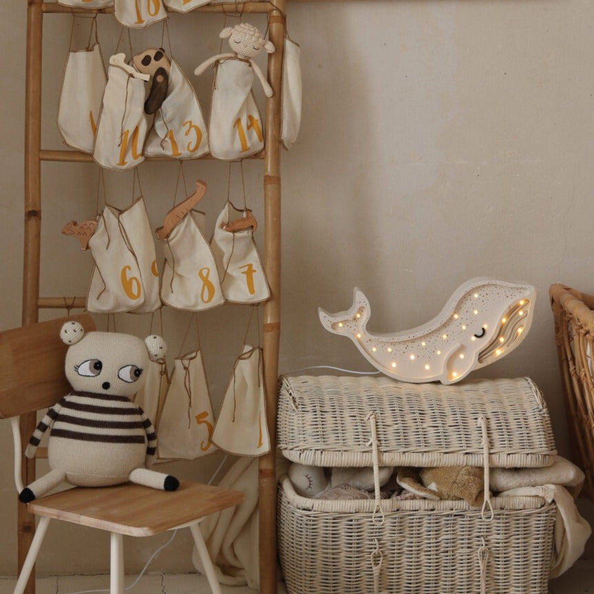 Little Lights Whale Lamp - Playroom Avenue