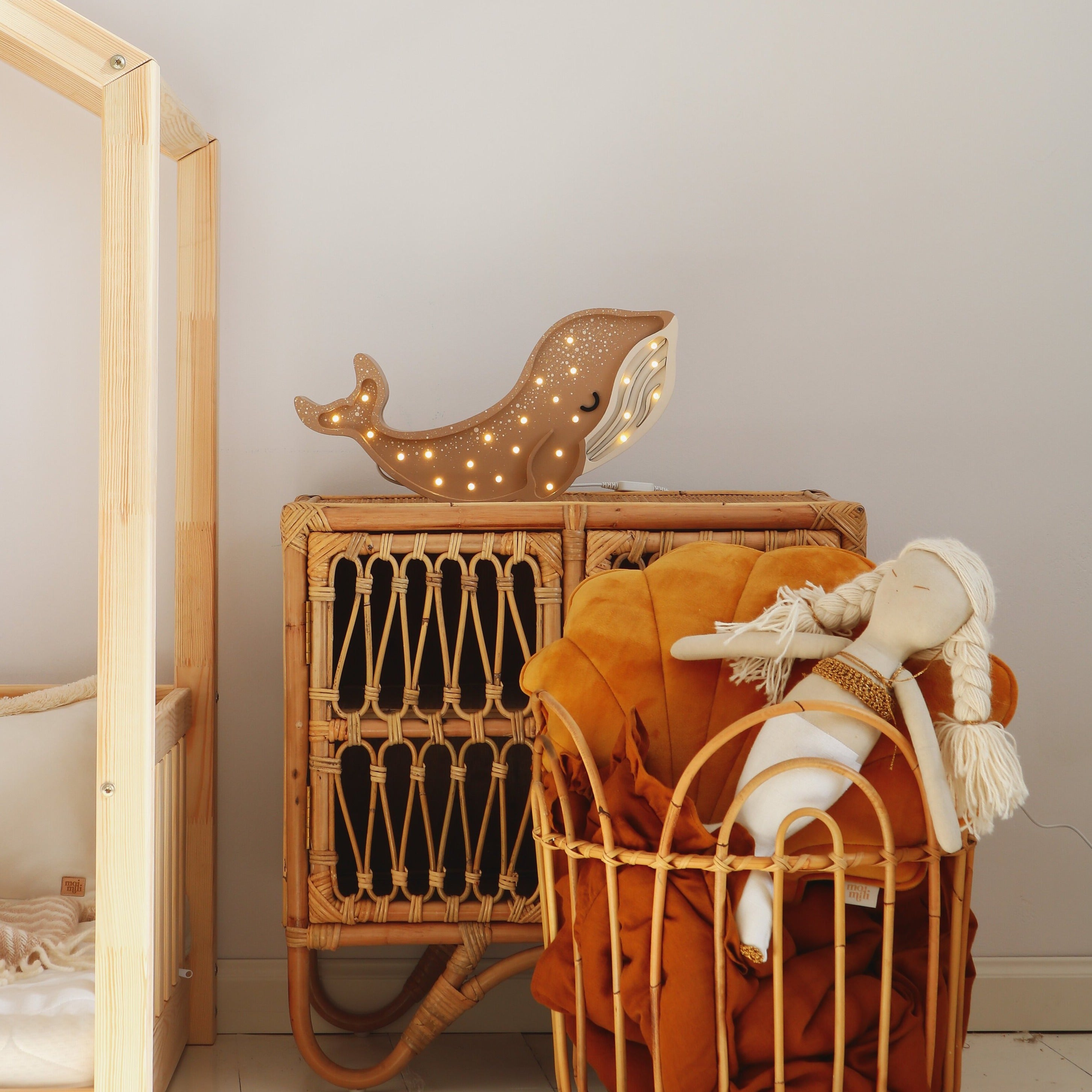 Little Lights Whale Lamp - Playroom Avenue