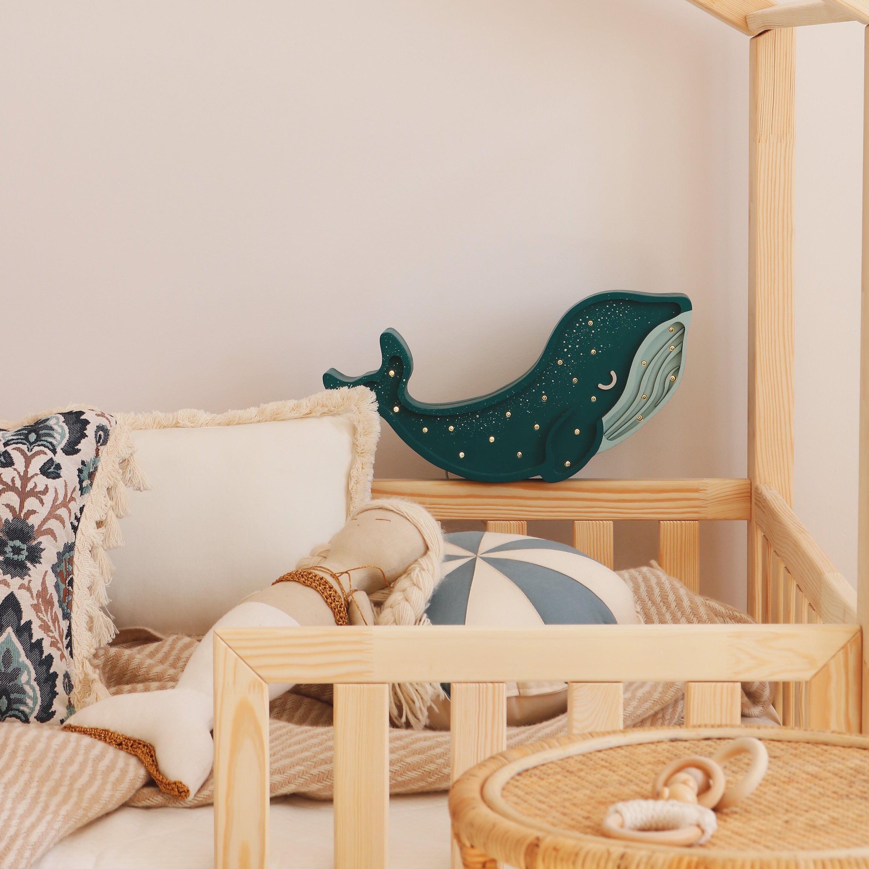 Little Lights Whale Lamp - Playroom Avenue