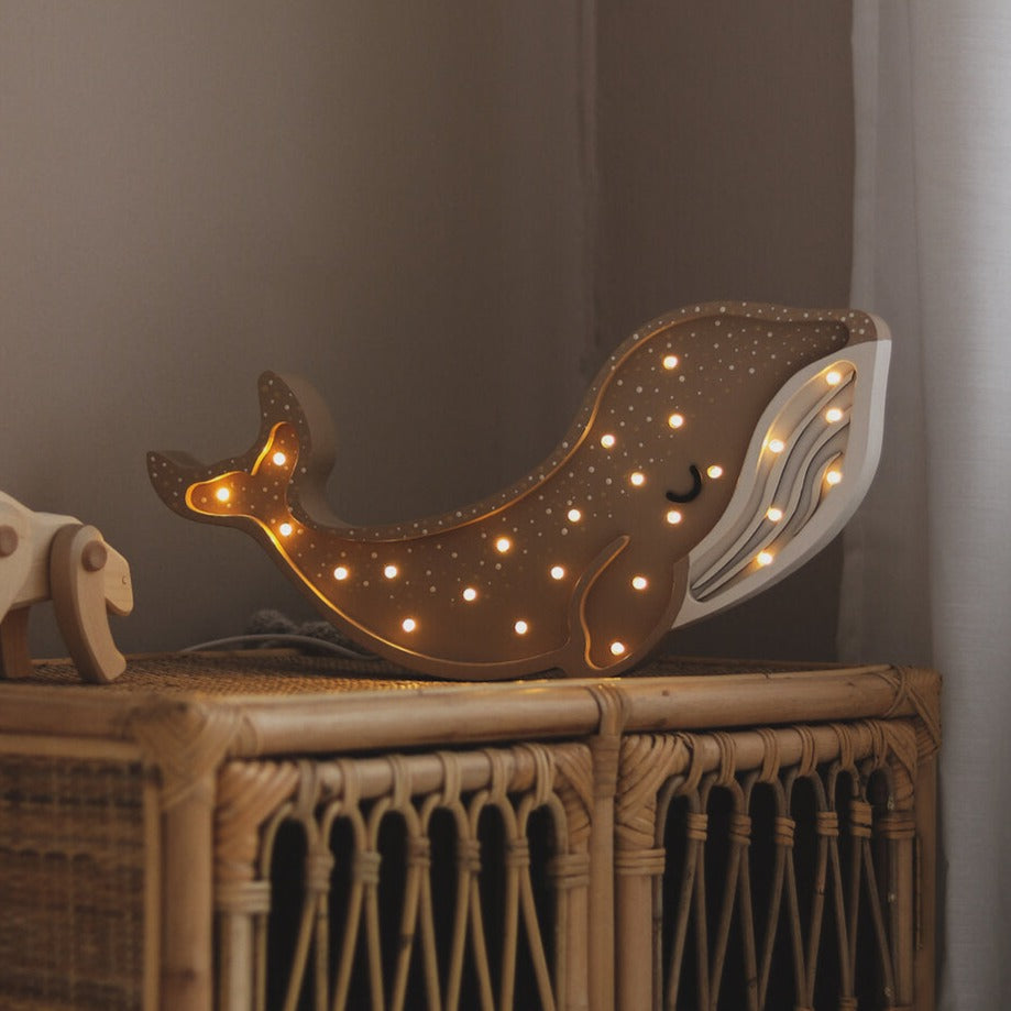 Little Lights Whale Lamp - Playroom Avenue