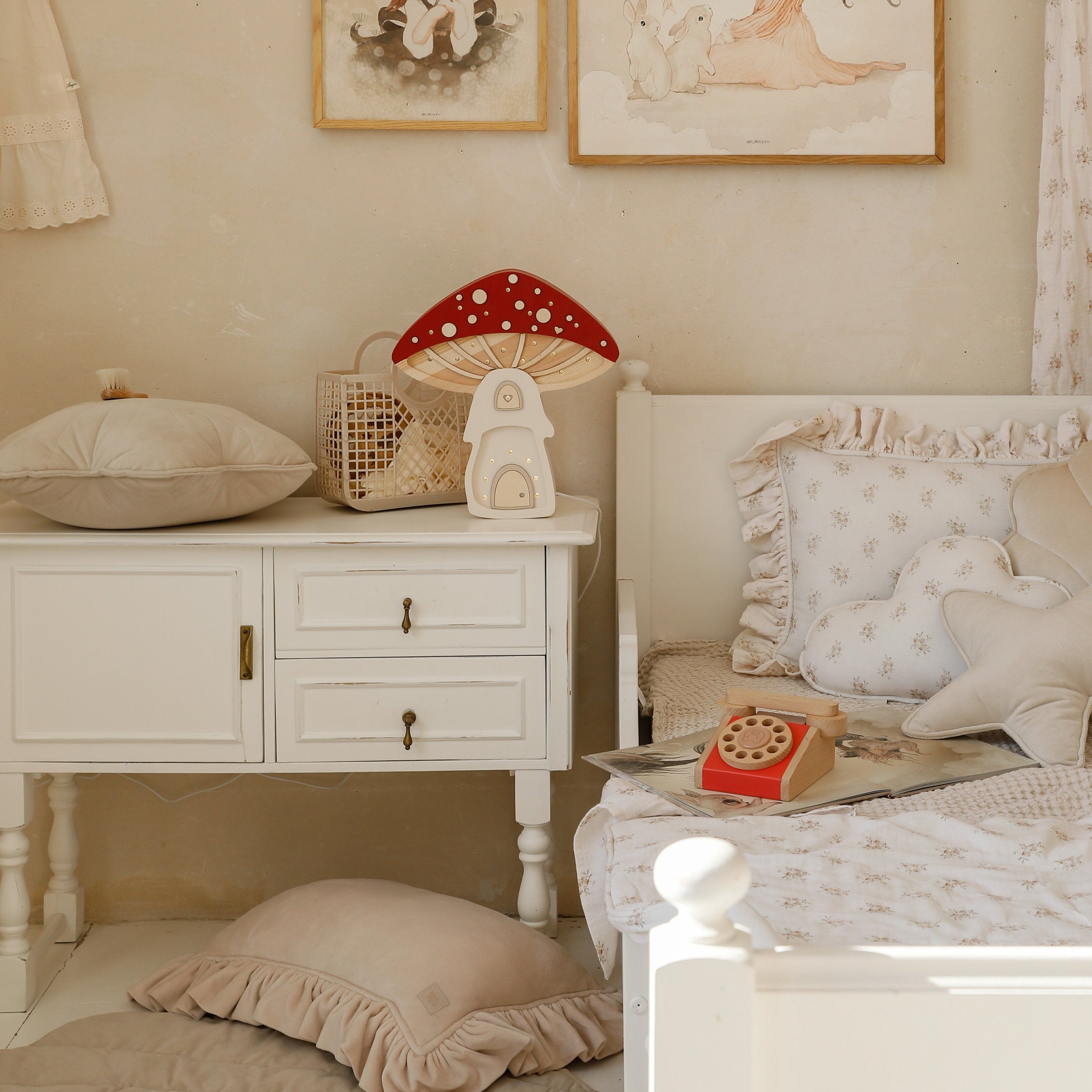 Little Lights Mushroom House Lamp - Playroom Avenue