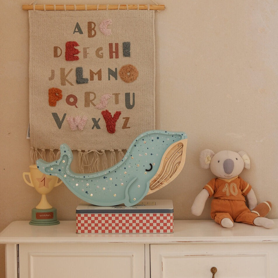 Little Lights Whale Lamp - Playroom Avenue