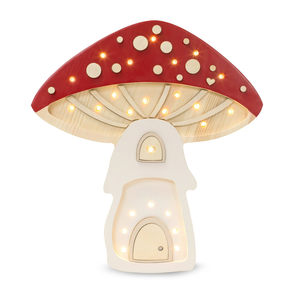 Little Lights Mushroom House Lamp - Playroom Avenue