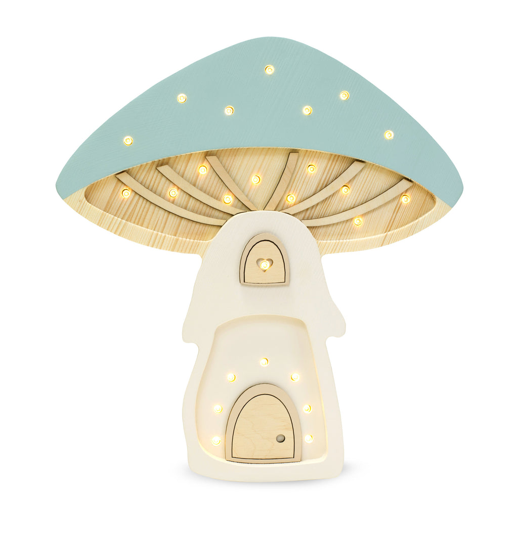 Little Lights Mushroom House Lamp - Playroom Avenue