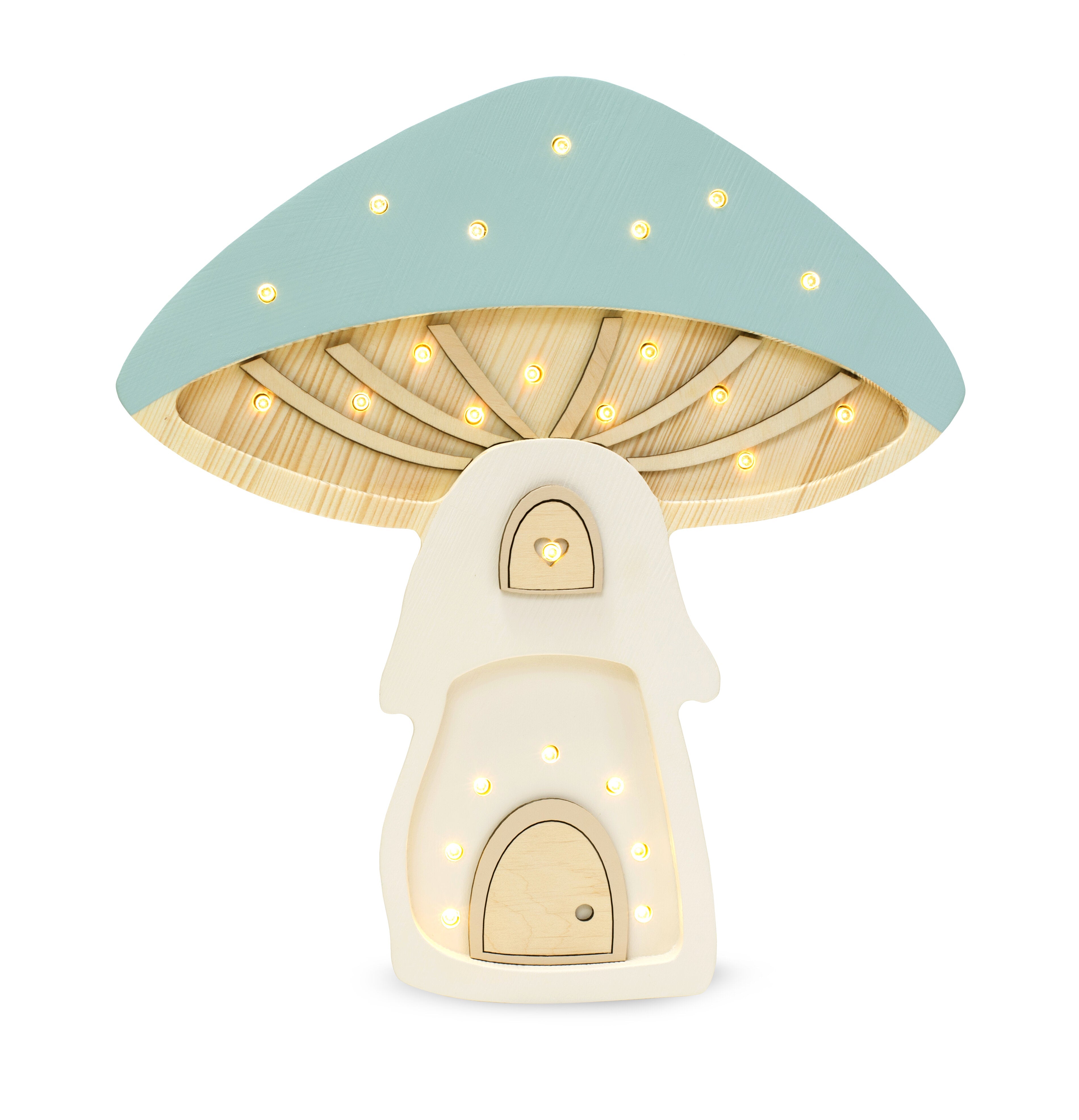 Little Lights Mushroom House Lamp - Playroom Avenue
