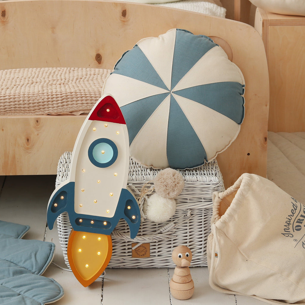 Little Lights Rocket Ship Lamp | Playroom Avenue