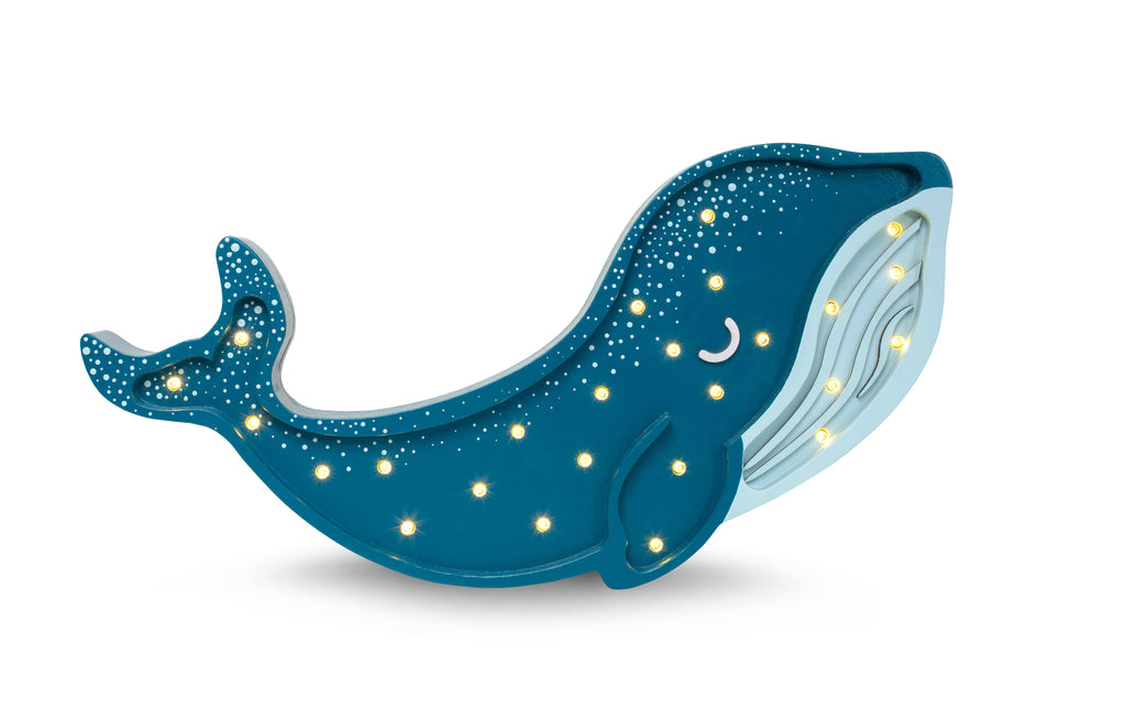 Little Lights Whale Lamp - Playroom Avenue