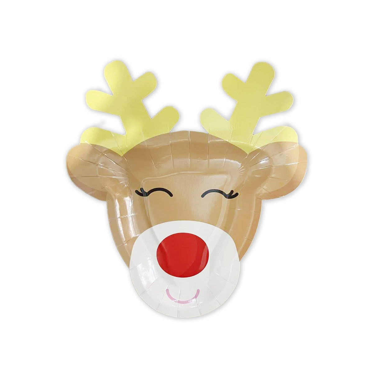 Ellie's Party Supply Rudolph the Reindeer Christmas Paper Plates | Playroom Avenue