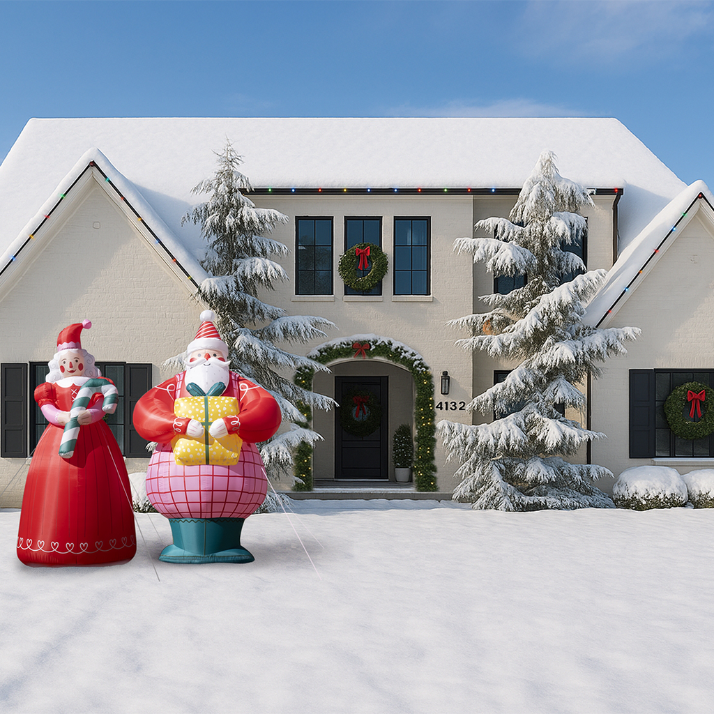 smol Mrs. Claus Inflatable | Playroom Avenue