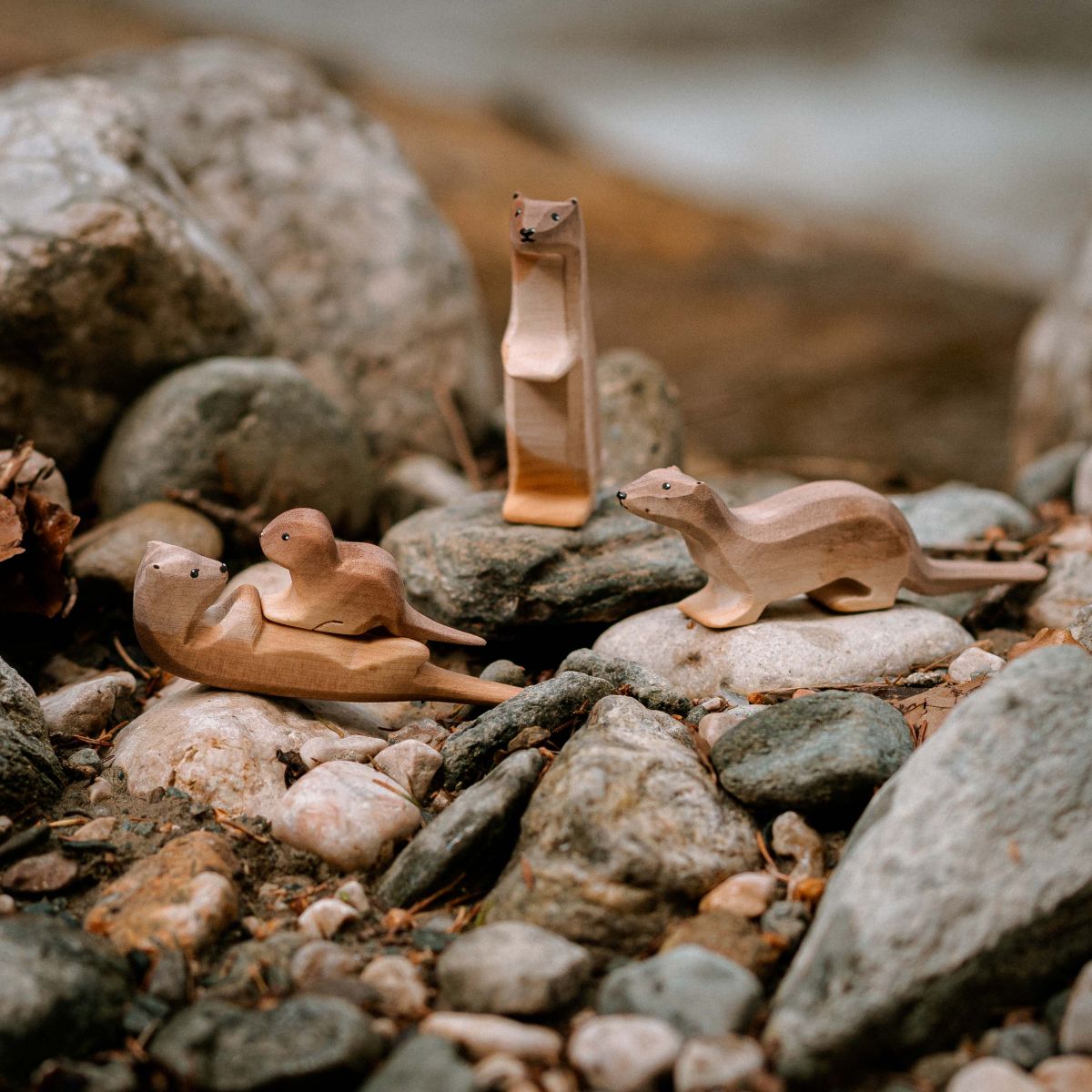 Bumbu Otter Family (Set of 4) | Playroom Avenue