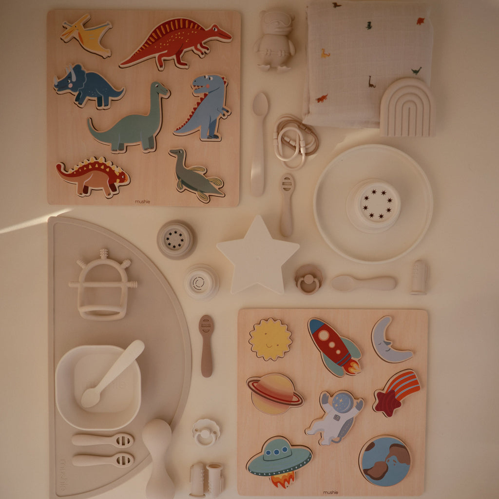 Mushie Organic Cotton Muslin Swaddle Blanket | Playroom Avenue