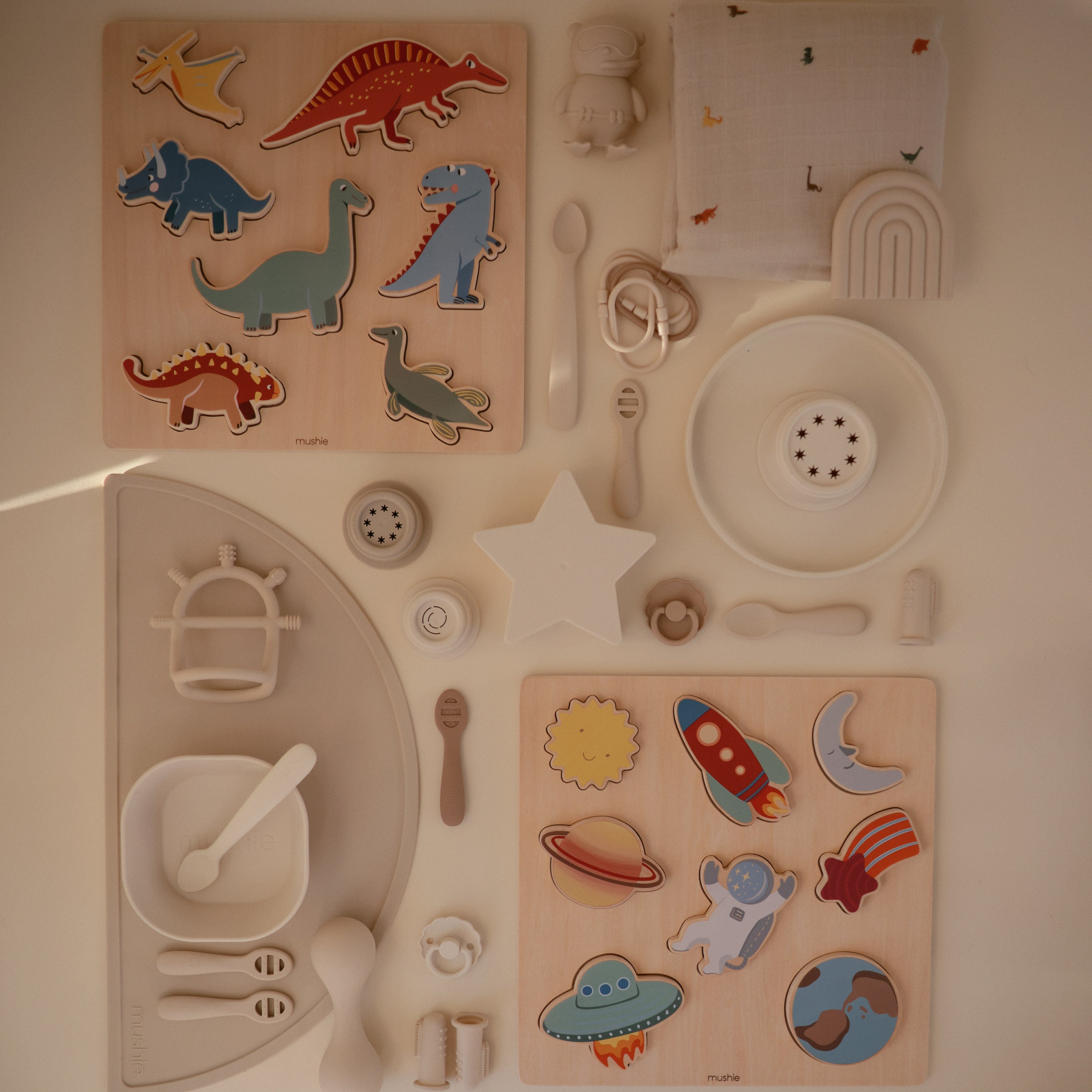 Mushie Organic Cotton Muslin Swaddle Blanket | Playroom Avenue