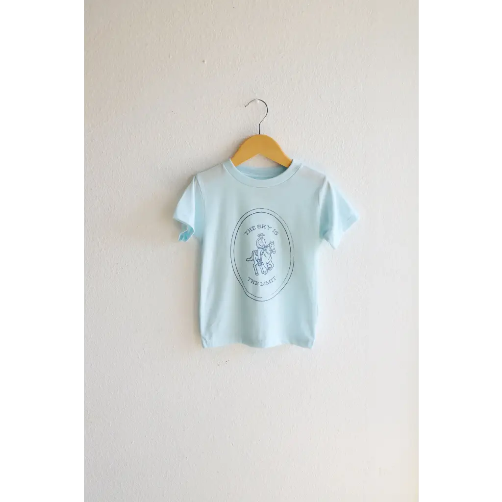 Polished Prints Skies The Limit Rodeo Graphic T-Shirt for Kids