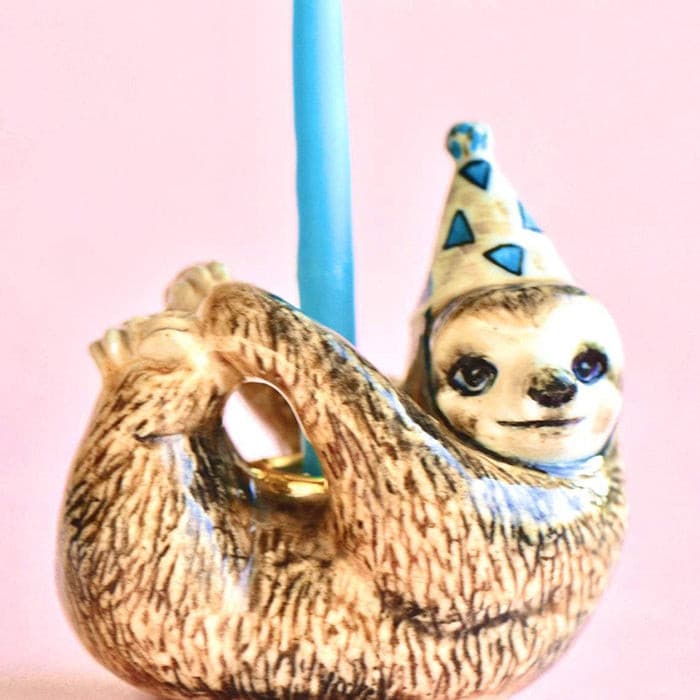 Camp Hollow Sloth Cake Topper | Playroom Avenue