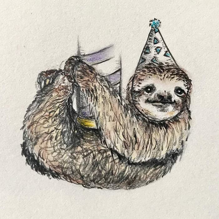 Camp Hollow Sloth Cake Topper | Playroom Avenue