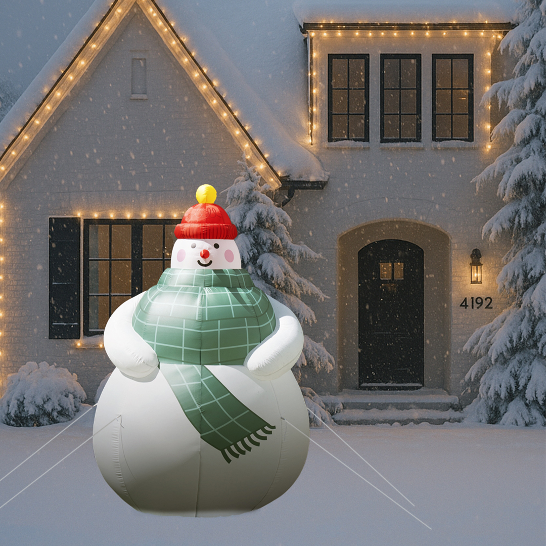 smol Snowman Inflatable | Playroom Avenue