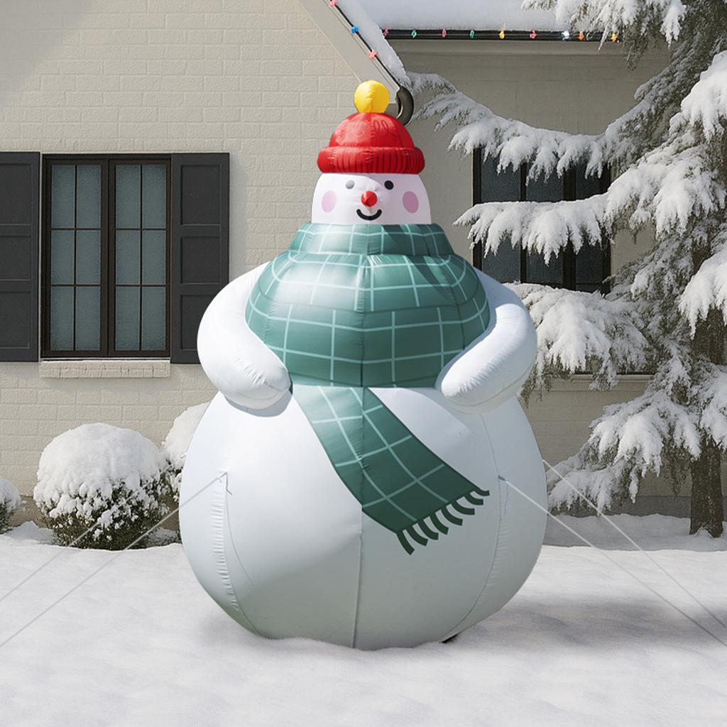 smol Snowman Inflatable | Playroom Avenue