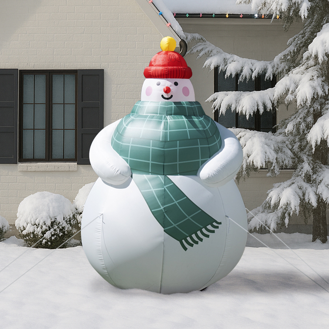 smol Snowman Inflatable | Playroom Avenue