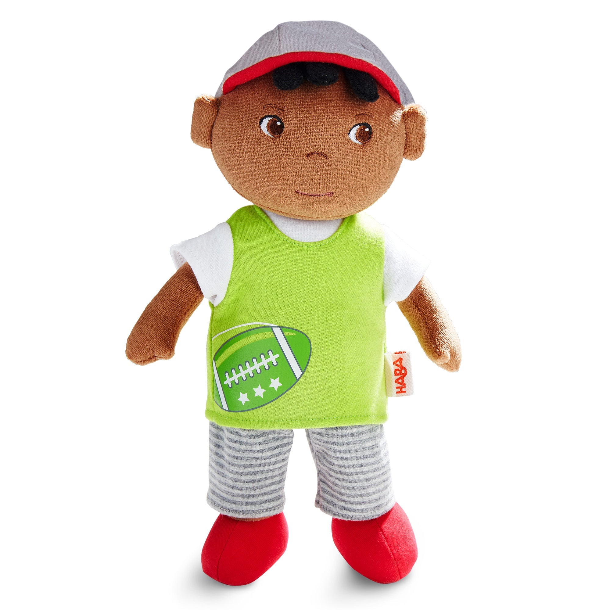 HABA Snug Up Soft Doll Mason | Playroom Avenue