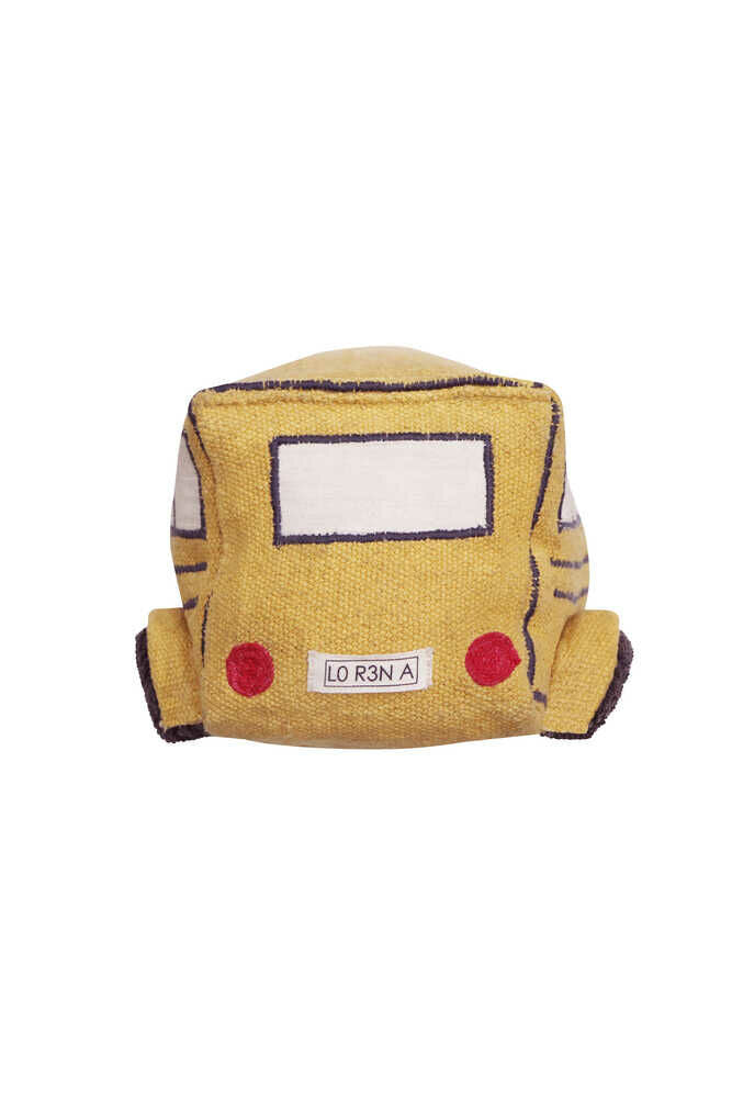 Lorena Canals Eco-City Soft Toy Ride & Roll School Bus