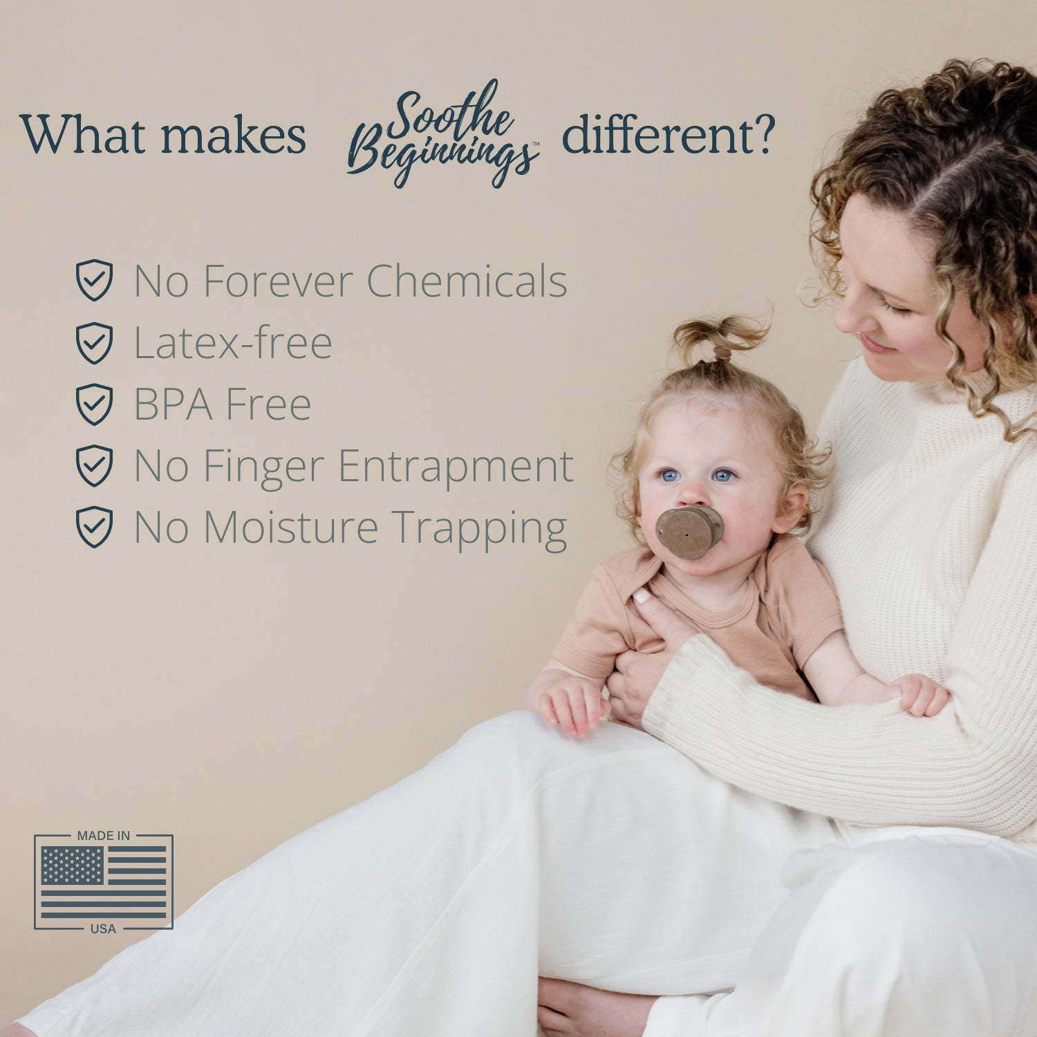 Soothe Beginnings Cap and Shields | Playroom Avenue