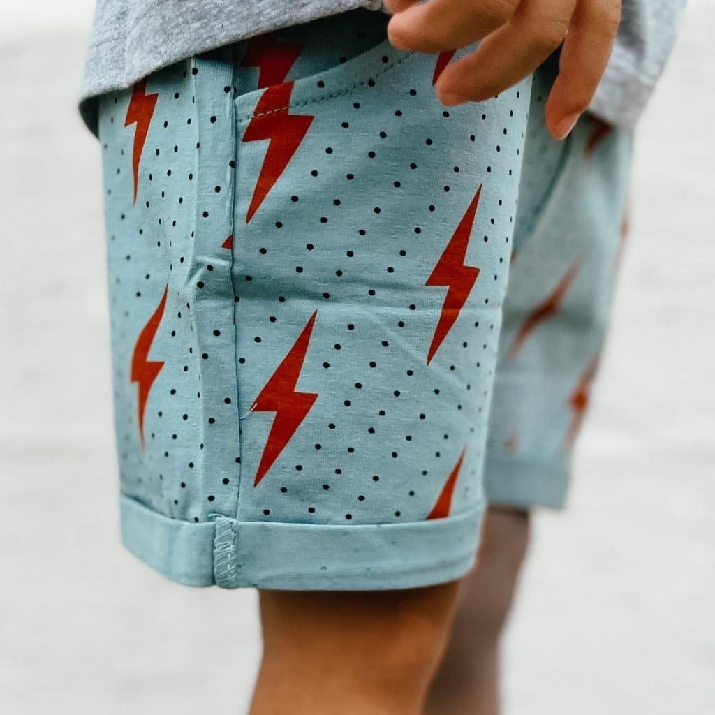LITTLE RAD THINGS SPARK RETRO SHORTS | Playroom Avenue