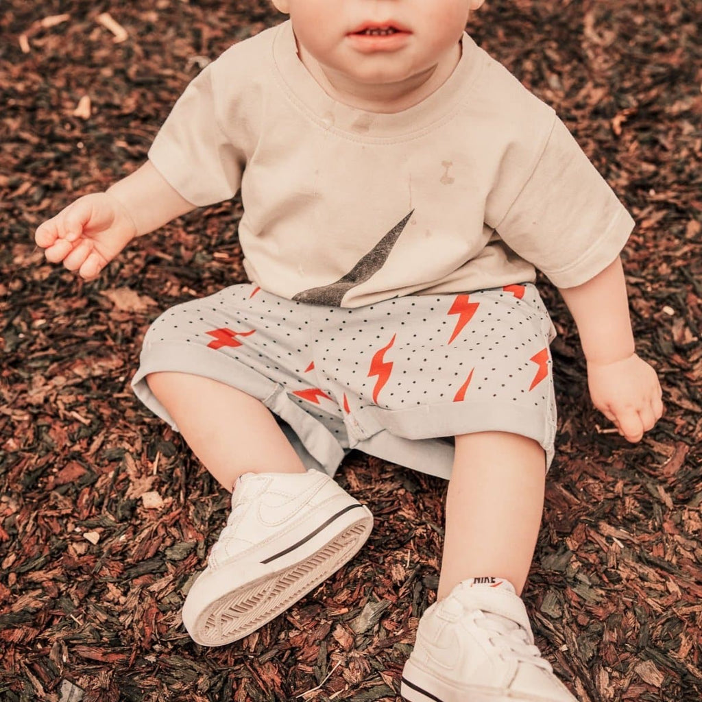 LITTLE RAD THINGS SPARK RETRO SHORTS | Playroom Avenue