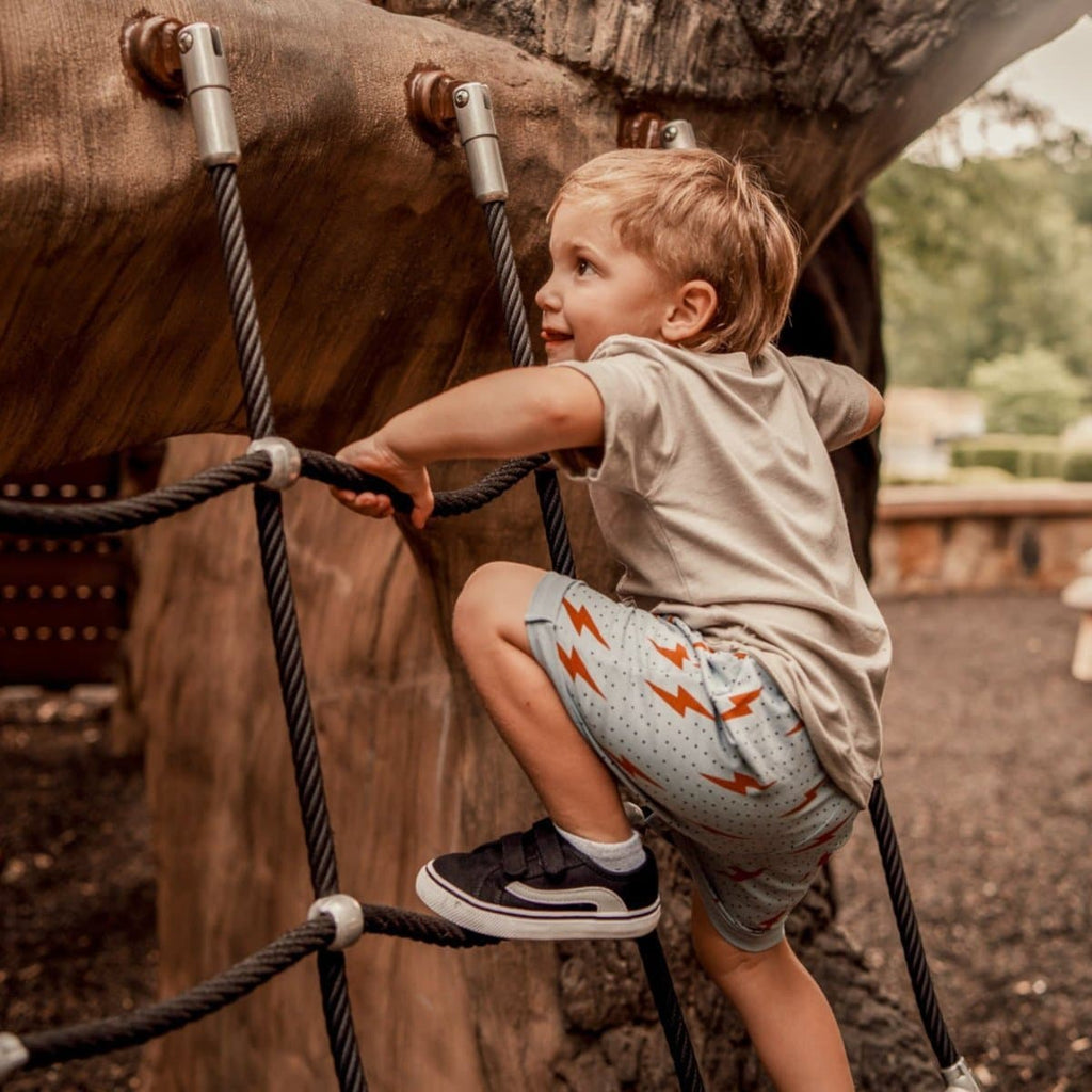 LITTLE RAD THINGS SPARK RETRO SHORTS | Playroom Avenue