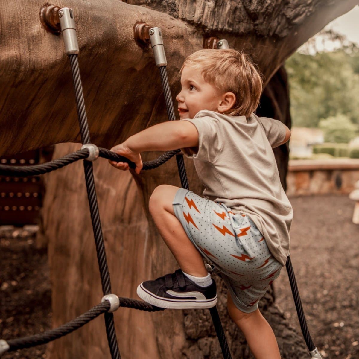 LITTLE RAD THINGS SPARK RETRO SHORTS | Playroom Avenue